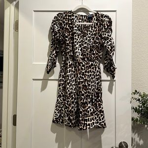 Cheetah print dress